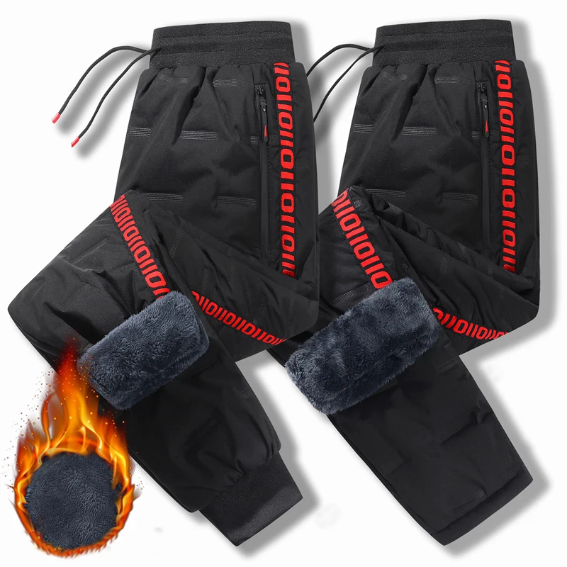 Winter Clothing Brand - Winter Lammwolle Unten Hosen Warme Verdicken