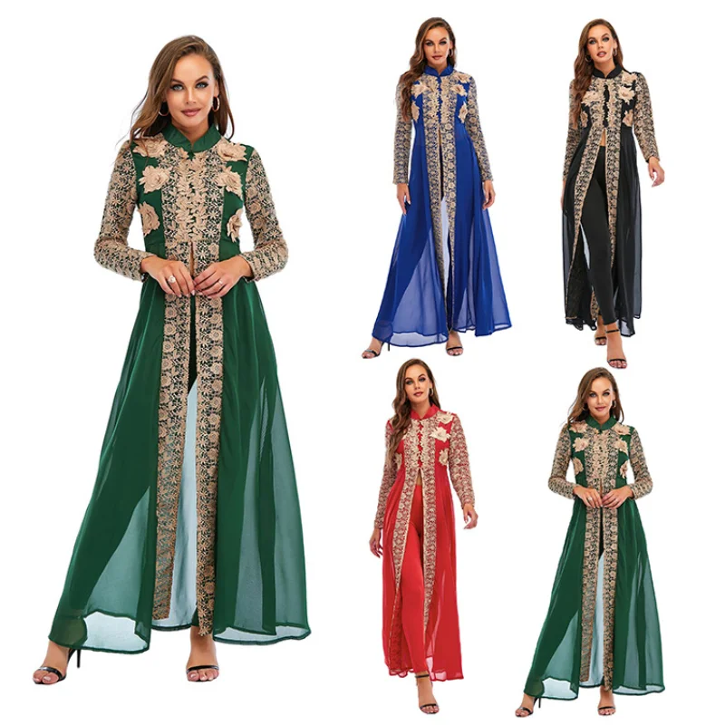 Winter Clothing Dubai - 2025 neue Frauen Muslimischen Kleider Urlaub
