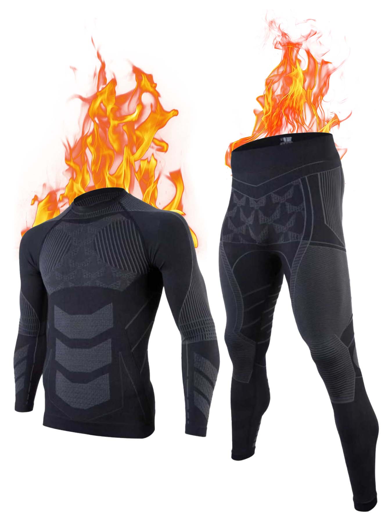 Thermal Base Layer - Thermounterwäsche für Herren, Trainingsanzüge, lange Unterhosen,