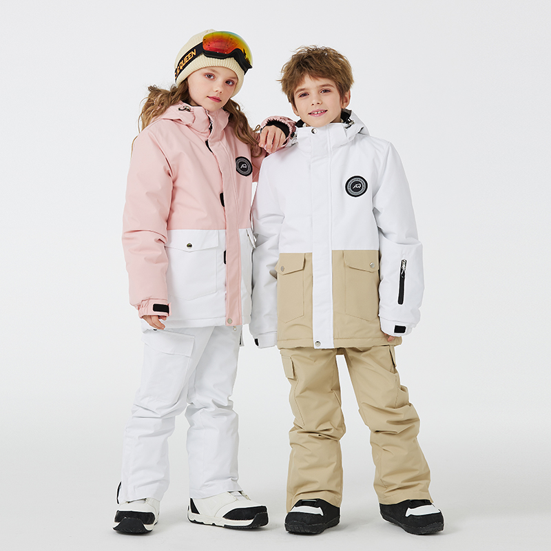 Winter Clothing Kids - Schnee anzug für Kinder, Snowboard-Kleidungs sets,