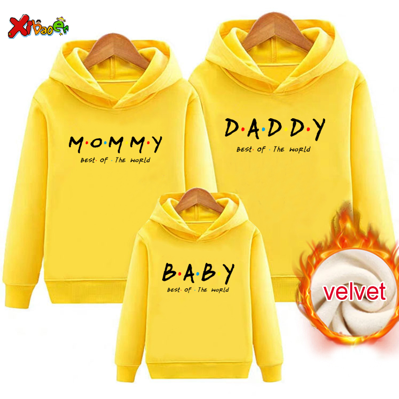 Winter Clothing Kids - Familie Outfit Passenden Hoodie Winter Kleidung