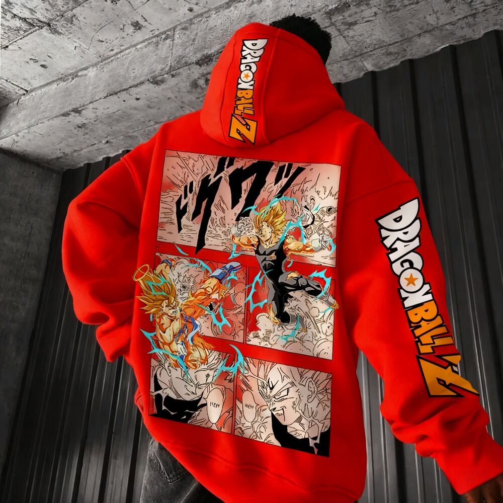 Winter Clothing Brand - Dragon Ball Comics Co Branded bedruckter