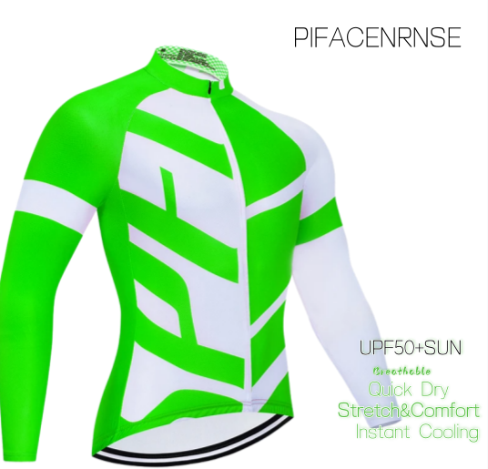 Winter Clothing Colors 2026 - Winter-Radtrikot für Herren, Thermo-Fleece, langärmelig, Radjacken,