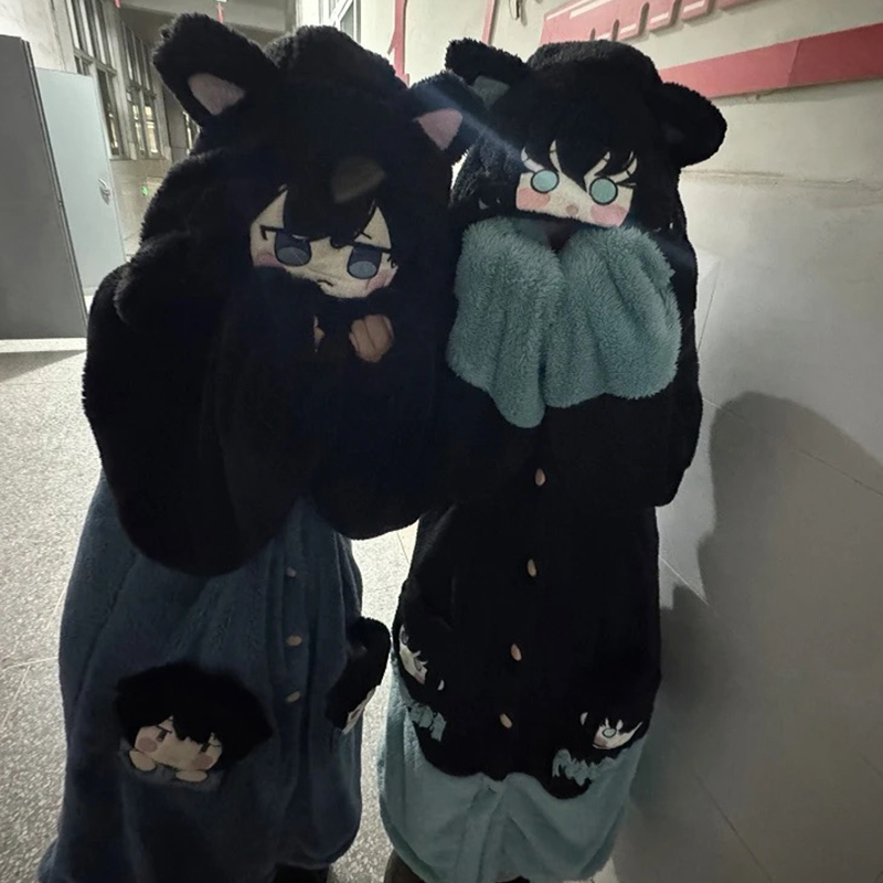 Winter Clothing Japan - Y2K Neuer Tokitou Muichiro Winter-Pyjama Anime-Zubehör
