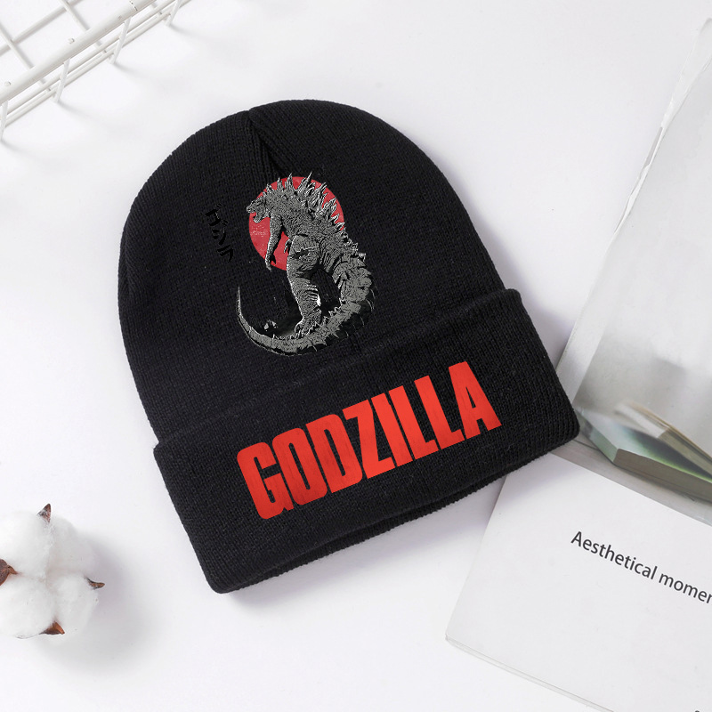 Winter Clothing Kids - Godzilla Gestrickte Hut Winter Frühling Coole
