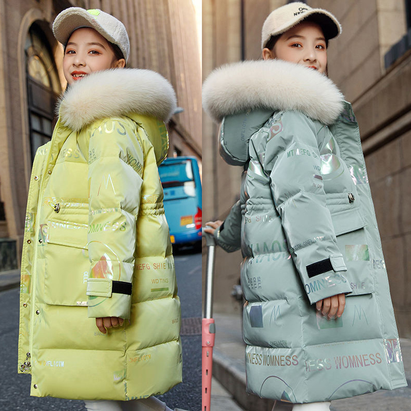 Winter Clothing Toddler - 5 bis 14 Jahre Mädchen-Daunenjacke, Winter,
