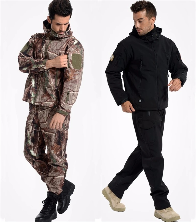 Windproof Jacket Softshell - Shark Haut Soft Shell Taktische Jacke