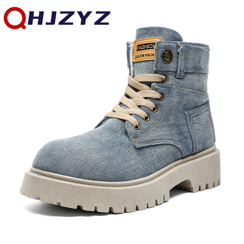 Herren Stiefel aus Denim, Hohe – Winter Cloth Bewertung und Preis