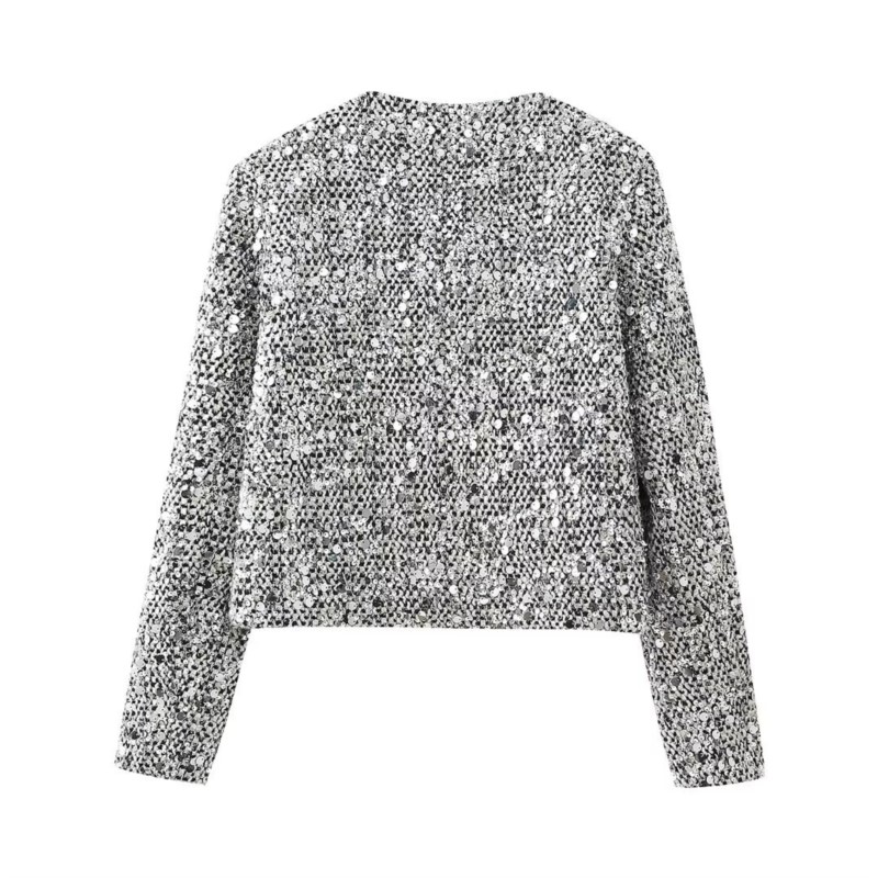 Party Club Chic glänzende Blaz – Winter Clothing Dress Up Bewertung und Preis