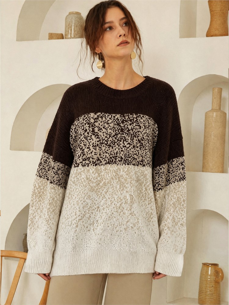 Damen Übergröße Lässiger Gestr – Winter Clothing Plus Size Bewertung und Preis
