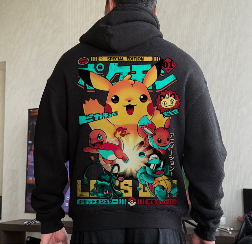 Schwarzes, übergroßes 4XL Pok  – Winter Clothing Japan Bewertung und Preis