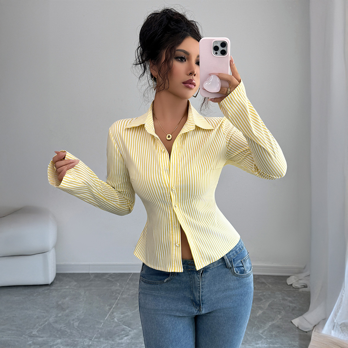 Lässiges Einfaches Gestreiftes – Winter Clothing Dress Up Bewertung und Preis