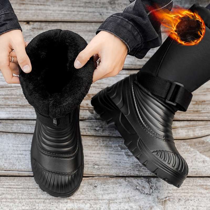 Neue Herren-Schneestiefel für  – Winter Clothing Material Bewertung und Preis