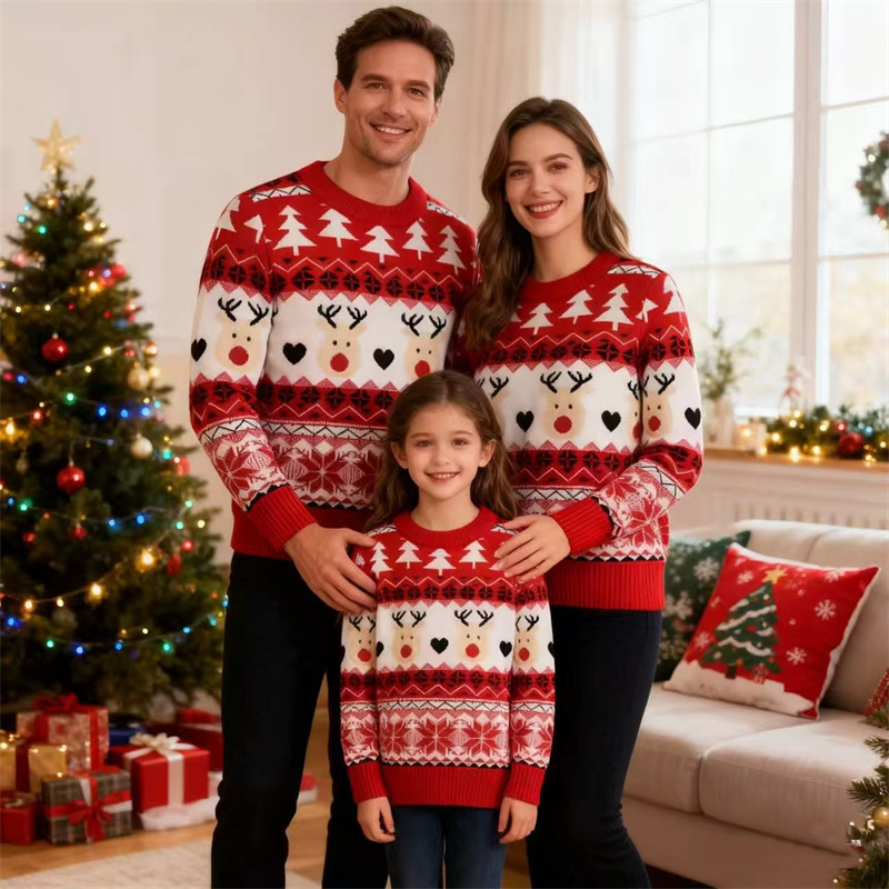 Weihnachts-Familienpullover, E – Winter Clothing Kids Bewertung und Preis