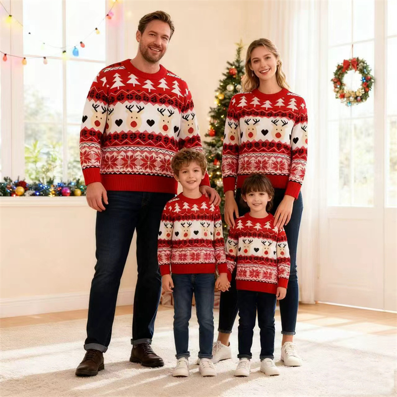 Weihnachts-Familienpullover, E – Winter Clothing Kids Bewertung und Preis