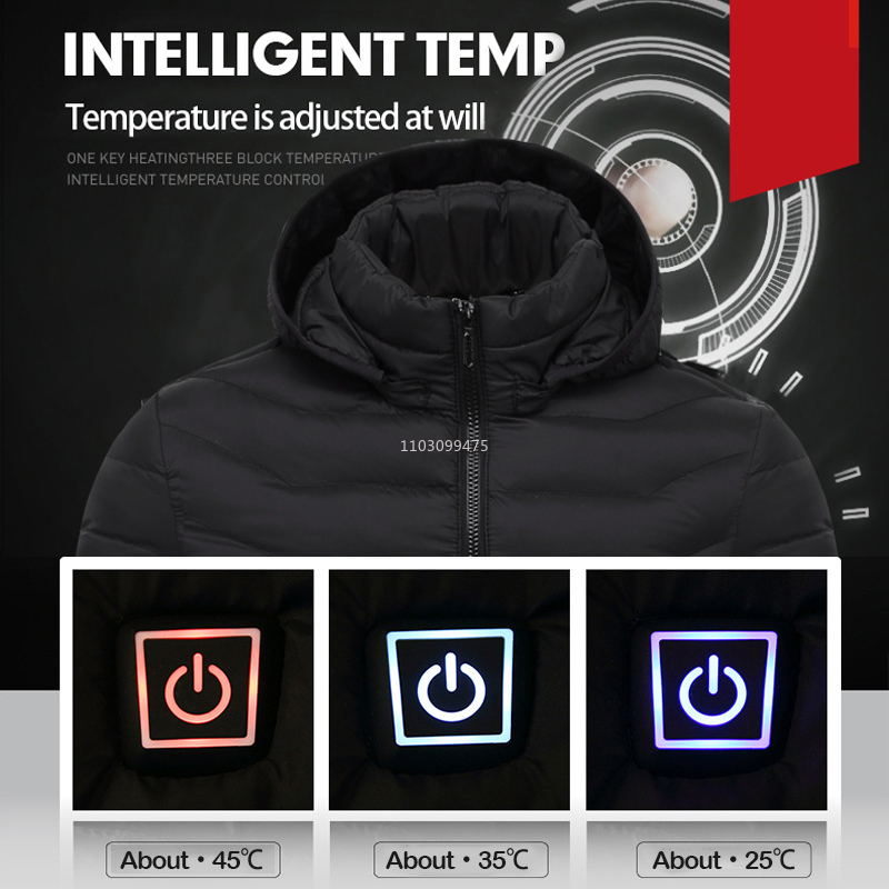 21-Zahlen USB elektrisch behei – Winter Clothing Hiking Bewertung und Preis