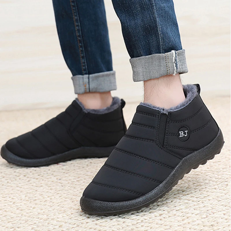 Modische Herren-Schneestiefel  – Winter Clothing Material Bewertung und Preis