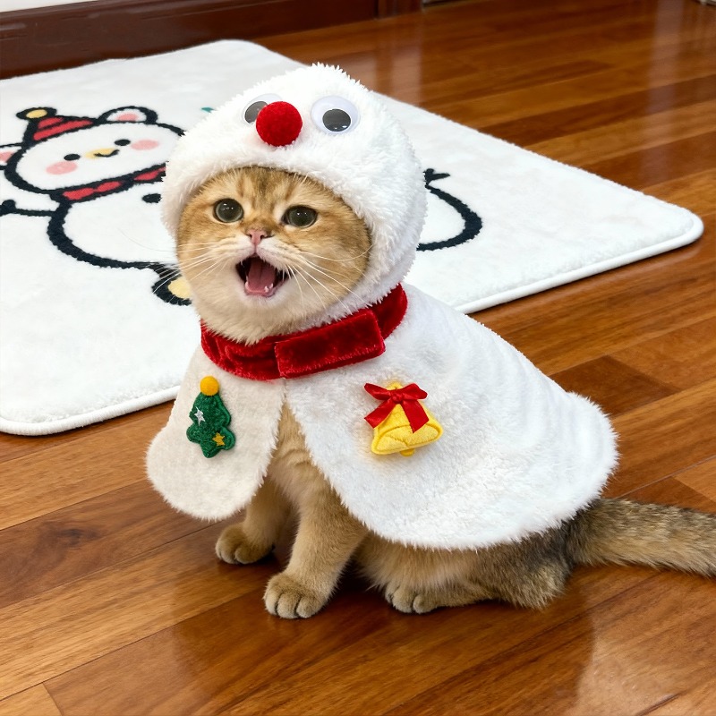 Katze Weihnachtsumhang Winter  – Winter Clothing Dress Up Bewertung und Preis
