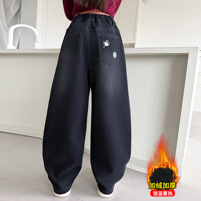 Herbst Mädchen Jeans Cartoon G – Winter Clothing Drawing Bewertung und Preis