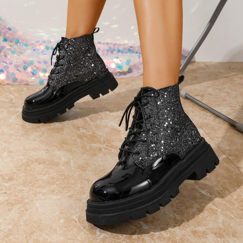 Luxus Silber Glitter Dicken Bo – Winter Cloth Bewertung und Preis