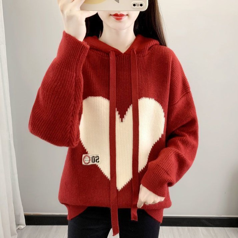 Beige Damen Hoodies Sweatshirt – Winter Clothing Drawing Bewertung und Preis