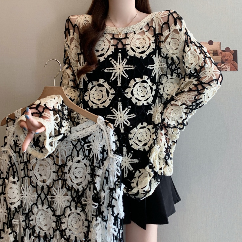 Lässiger Langarm-Pullover, ele – Winter Clothing Plus Size Bewertung und Preis