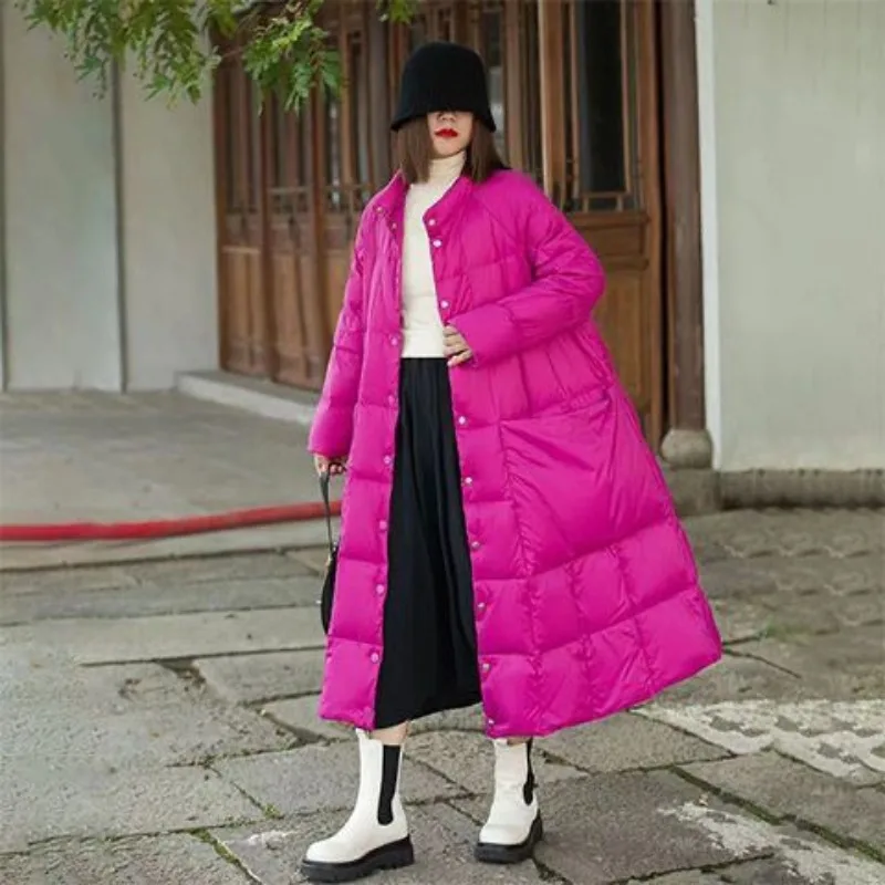 Übergroße lange Daunen jacke g – Winter Clothing Brand Bewertung und Preis
