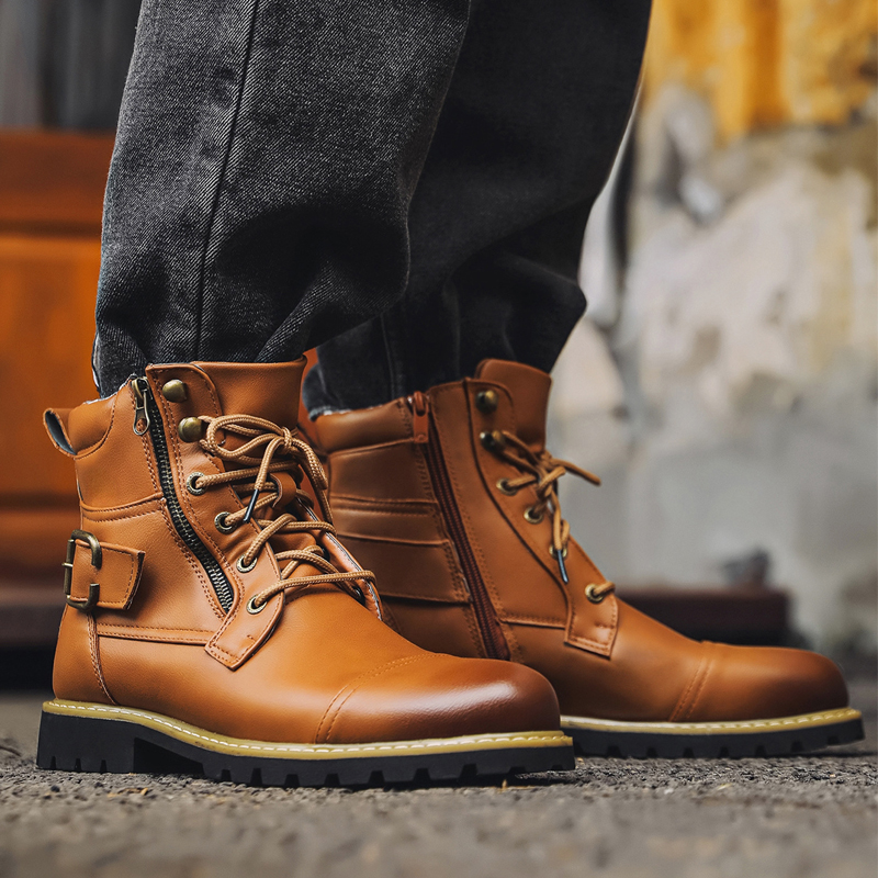 Qualität Männer Leder Stiefel  – Winter Clothing Material Bewertung und Preis