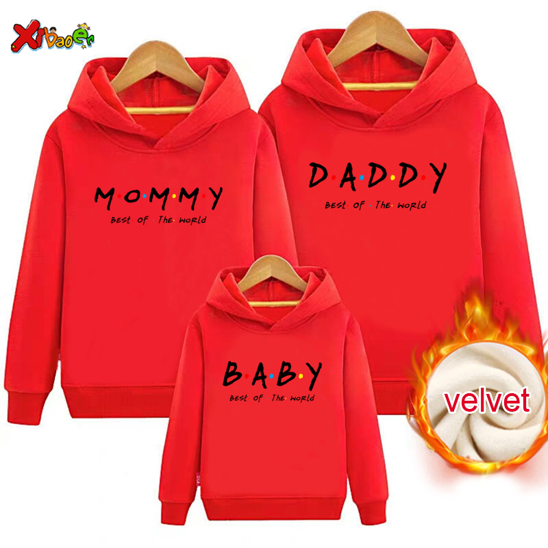 Familie Outfit Passenden Hoodi – Winter Clothing Kids Bewertung und Preis