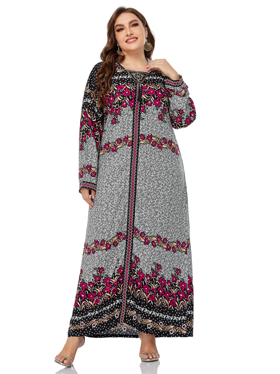 A18219 #   Übergröße Damenklei – Winter Clothing Dubai Bewertung und Preis