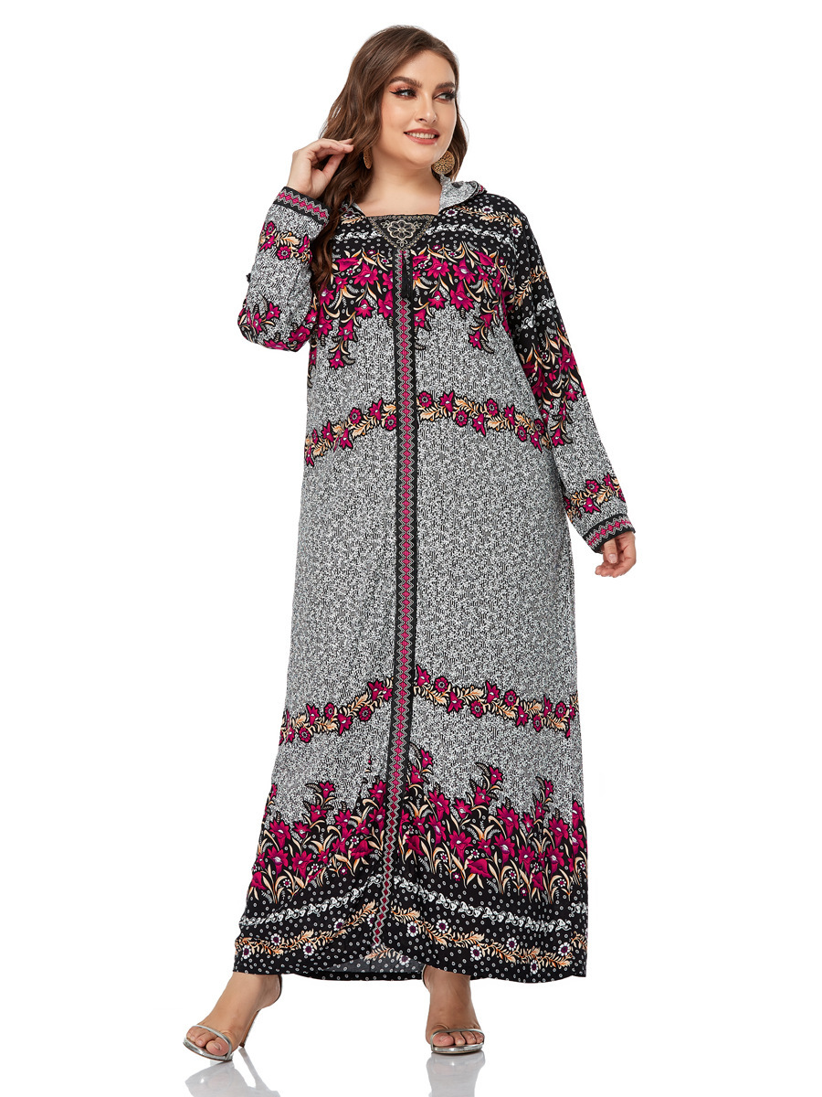 A18219 #   Übergröße Damenklei – Winter Clothing Dubai Bewertung und Preis