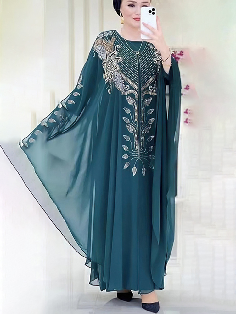 Chiffon Boubou Muslim Fashion  – Winter Clothing Dubai Bewertung und Preis