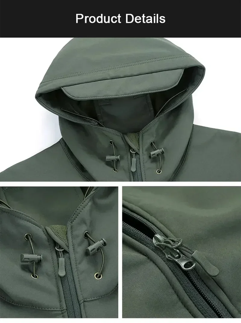 5XL 6XL CP Camouflage Soft She – Windproof Jacket Softshell Bewertung und Preis
